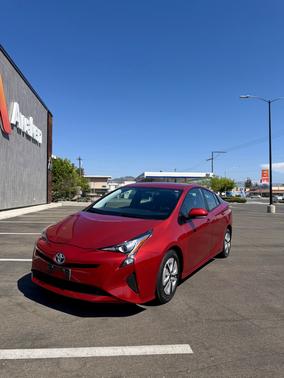Red 2016 Toyota Prius Two