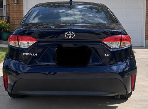 Blue 2026 Toyota Corolla LE