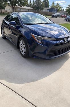 Blue 2026 Toyota Corolla LE