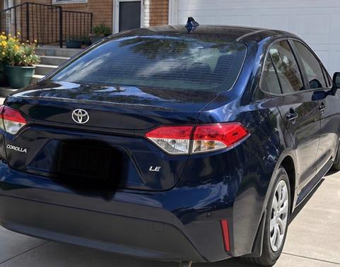 Blue 2026 Toyota Corolla LE