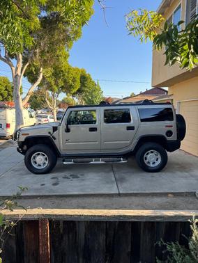 Silver 2003 Hummer H2 Base