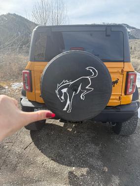 Orange 2021 Ford Bronco First Edition