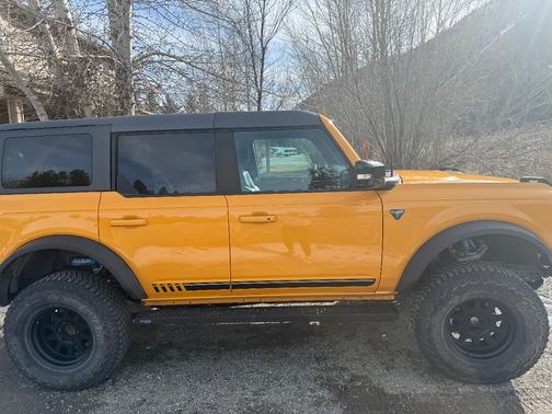Orange 2021 Ford Bronco First Edition