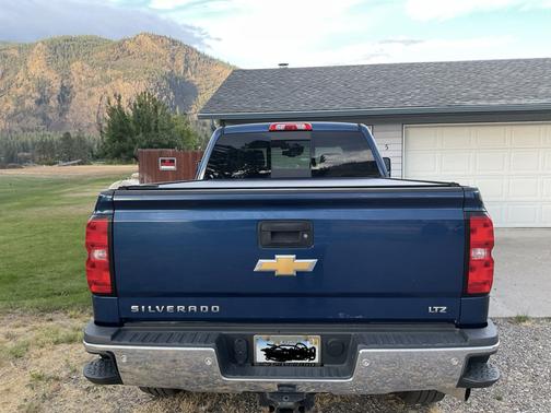 Blue 2015 Chevrolet Silverado 2500 LTZ
