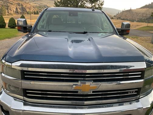 Blue 2015 Chevrolet Silverado 2500 LTZ