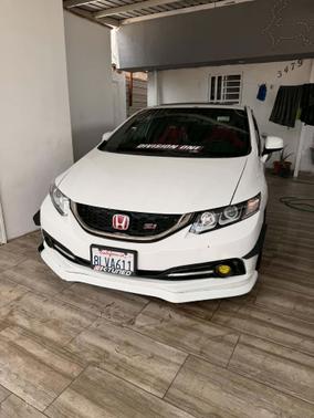 White 2013 Honda Civic Si