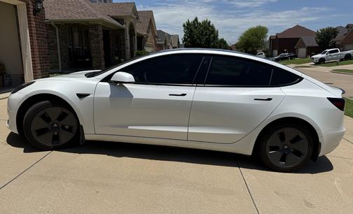 White 2021 Tesla Model 3 Standard Range Plus