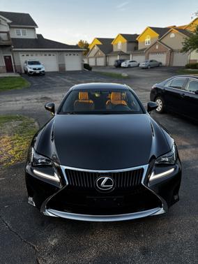 Black 2017 Lexus RC 300 Base