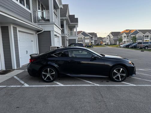 Black 2017 Lexus RC 300 Base