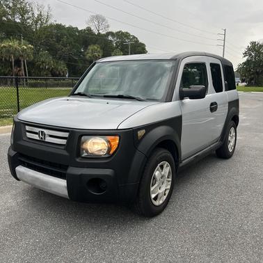 Silver 2007 Honda Element LX