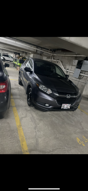 Gray 2018 Honda HR-V EX