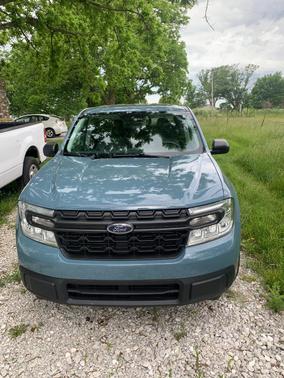 Blue 2022 Ford Maverick XL