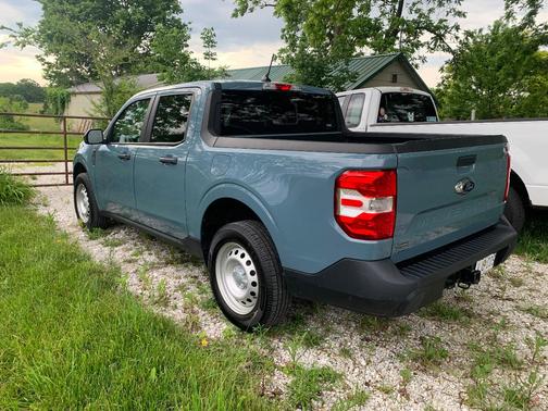 Blue 2022 Ford Maverick XL