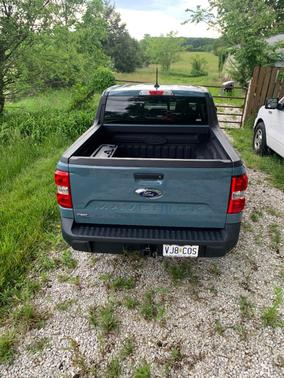 Blue 2022 Ford Maverick XL