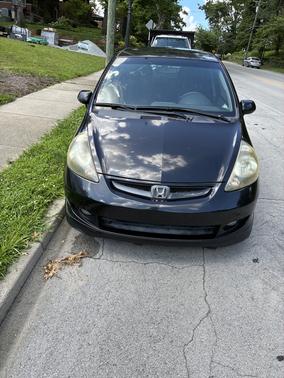 Black 2008 Honda Fit Sport