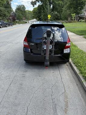 Black 2008 Honda Fit Sport