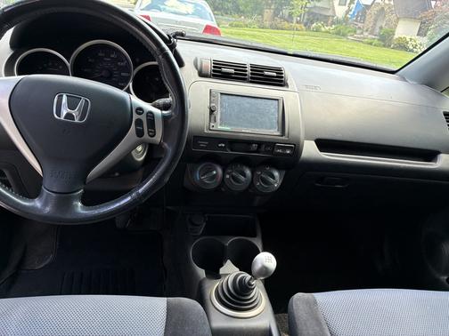 Black 2008 Honda Fit Sport