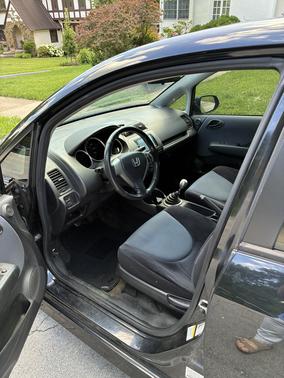 Black 2008 Honda Fit Sport