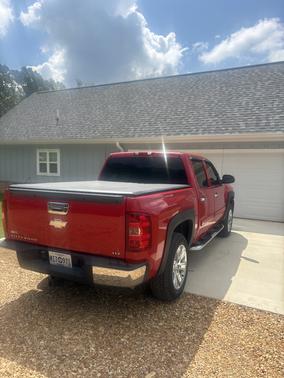 Red 2007 Chevrolet Silverado 1500 LTZ Crew Cab