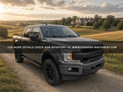 Gray 2018 Ford F-150 Lariat