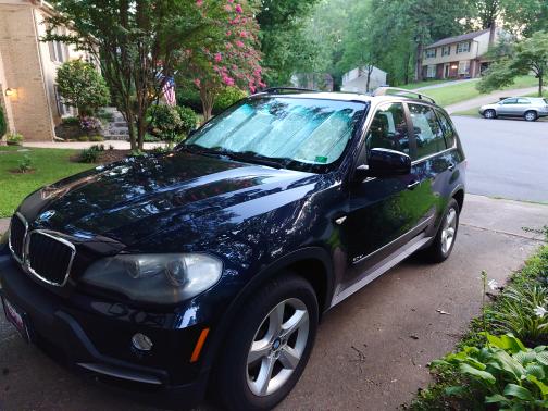 Blue 2007 BMW X5 3.0si