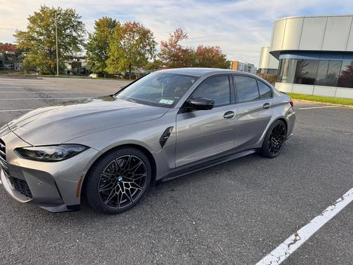 Gray 2021 BMW M3 Base