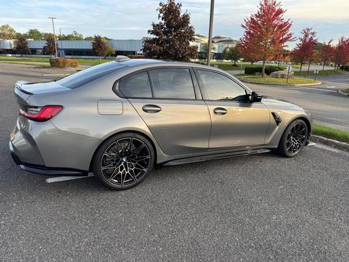 Gray 2021 BMW M3 Base