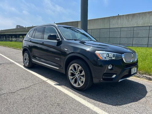 Black 2017 BMW X3 xDrive35i