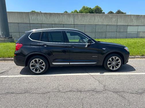 Black 2017 BMW X3 xDrive35i