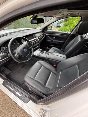 White 2015 BMW 528 i