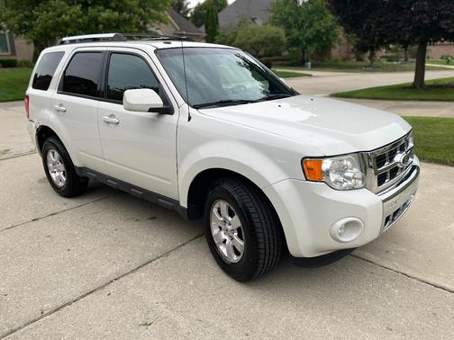 White 2010 Ford Escape Limited