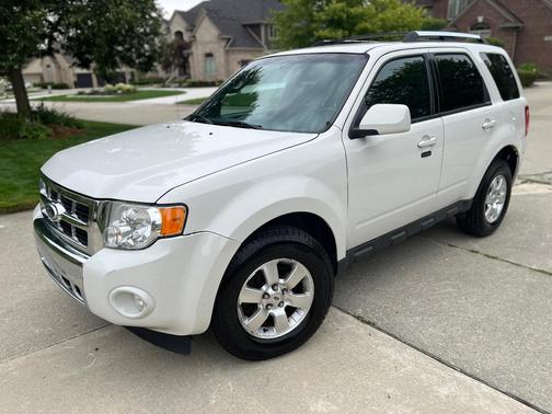 White 2010 Ford Escape Limited