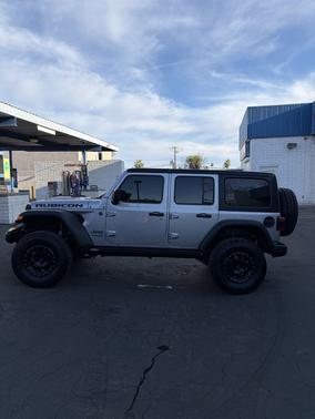 Silver 2021 Jeep Wrangler Unlimited Rubicon