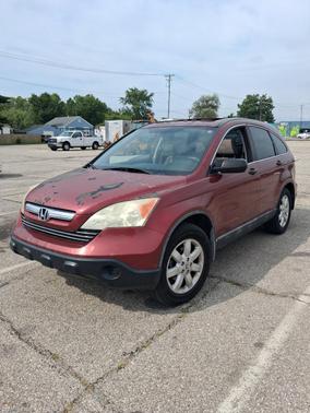 Red 2008 Honda CR-V EX