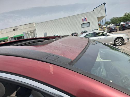 Red 2008 Honda CR-V EX
