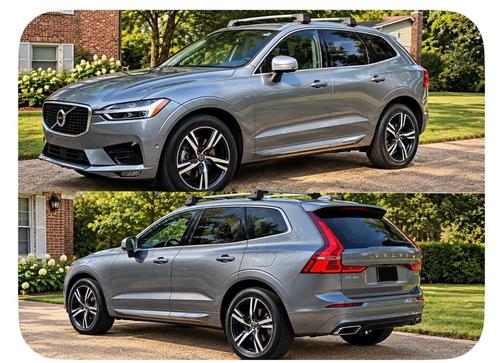 Silver 2018 Volvo XC60 T6 R-Design