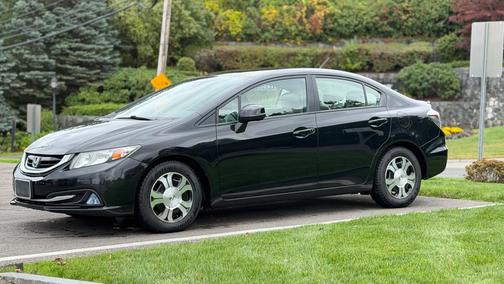 Black 2014 Honda Civic Hybrid Base