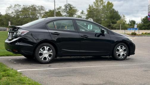 Black 2014 Honda Civic Hybrid Base