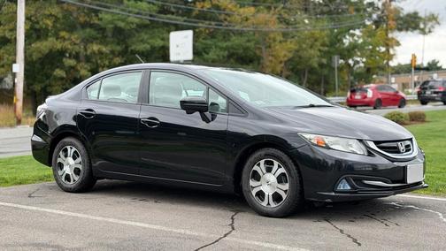 Black 2014 Honda Civic Hybrid Base