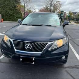 Blue 2010 Lexus RX 350 Base