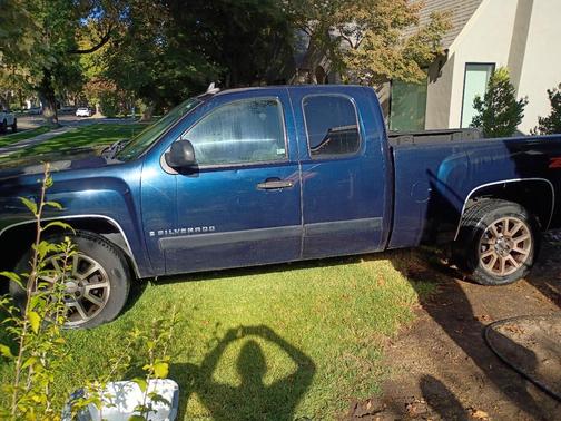 Blue 2007 Chevrolet Silverado 1500 LT1 Extended Cab