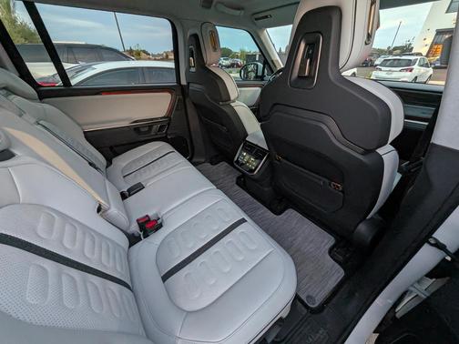 White 2023 Rivian R1S Adventure Quad-Motor Large Package