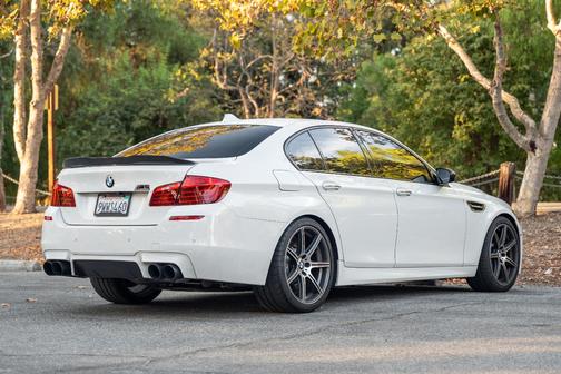 White 2014 BMW M5 Base