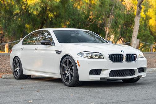 White 2014 BMW M5 Base