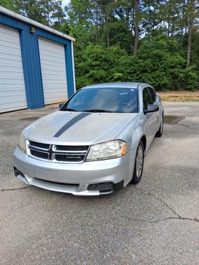Silver 2011 Dodge Avenger Express