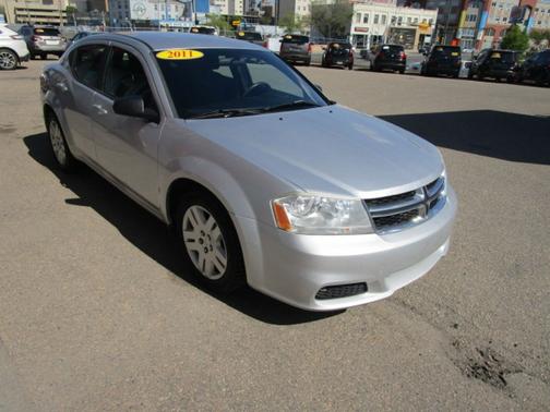 Silver 2011 Dodge Avenger Express