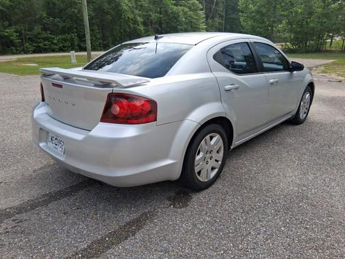 Silver 2011 Dodge Avenger Express