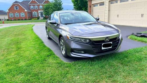 Gray 2018 Honda Accord EX