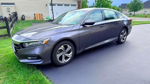 Gray 2018 Honda Accord EX