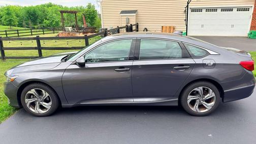 Gray 2018 Honda Accord EX